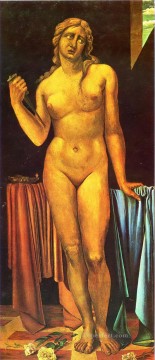 350 人の有名アーティストによるアート作品 Painting - ルクレシア 1922 ジョルジョ・デ・キリコ 形而上学的シュルレアリスム